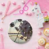 さくらんぼブロッサムサンセットinワシントンDC ペーパープレート (パーティー)