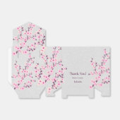 さくらんぼブロッサムシルバーグリッターサンキューフェイスボックス フェイバーボックス (折り畳みなし)