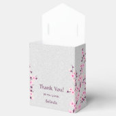 さくらんぼブロッサムシルバーグリッターサンキューフェイスボックス フェイバーボックス (オープン)