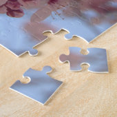 さくらんぼブロッサムジャパンフローラピンクかわいらしジグユニーク ジグソーパズル (側面)