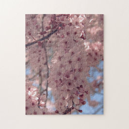 さくらんぼブロッサムジャパンフローラピンクかわいらしジグユニーク ジグソーパズル