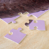 さくらんぼブロッサムジャパンフローラピンクかわいらしユニーク ジグソーパズル (側面)