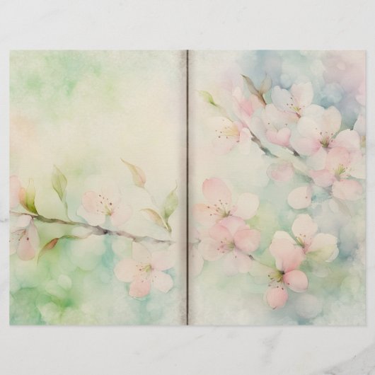 さくらんぼブロッサムジャーナル紙 (裏面)