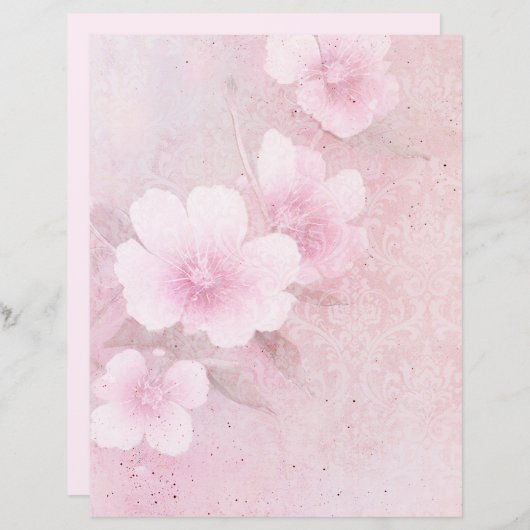 さくらんぼブロッサムスクラップブックエフェメラ (正面/裏面)