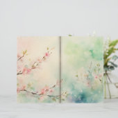 さくらんぼブロッサムスクラップブック紙 (スタンド正面)