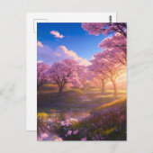 さくらんぼブロッサムスワンプ ポストカード (正面/裏面)