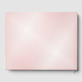 さくらんぼブロッサムダスティピ中国のンク結婚ズ ゲストブック (裏面)