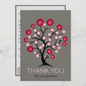 さくらんぼブロッサムツリーご寄付 シーズンカード (正面/裏面)