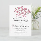 さくらんぼブロッサムツリーキンセアニラスウィート16 招待状 (スタンド正面)