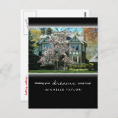 さくらんぼブロッサムツリー実在エステートハウスはがき ポストカード (正面/裏面)