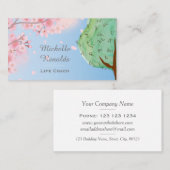 さくらんぼブロッサムツリー自然ガーデンカスタム 名刺 (正面/裏面)