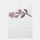 さくらんぼブロッサムティータオル キッチンタオル (縦)