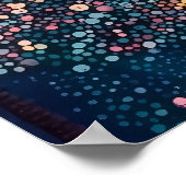 さくらんぼブロッサムテンプルインポインティリストスタイル ポスター (角)