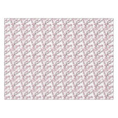 さくらんぼブロッサムテーブルクロスさくらんぼ花弁 テーブルクロス (正面(横))