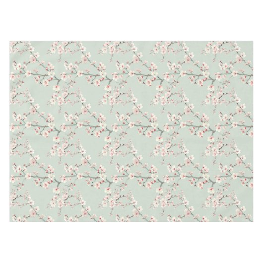 さくらんぼブロッサムテーブルクロスフローラの輝き テーブルクロス (正面(横))