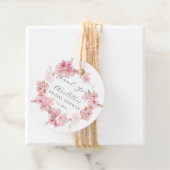 さくらんぼブロッサムディライトブライダルシャワー フェイバータグ (インサイチュ)