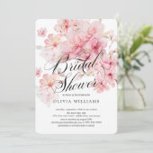 さくらんぼブロッサムディライトブライダルシャワー 招待状 (スタンド正面)