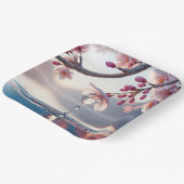 さくらんぼブロッサムデウドロップ ペーパープレート (傾斜あり)