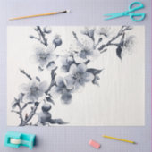 さくらんぼブロッサムデザインシリーズ10 薄葉紙 (クラフト)