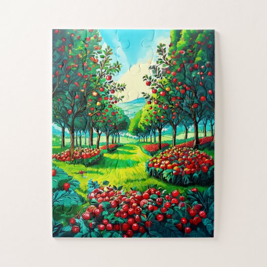 さくらんぼブロッサムドリームズ ジグソーパズル (縦)