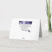 さくらんぼブロッサムハッピーイースターグリーティングカード シーズンカード (裏面)