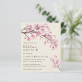 さくらんぼブロッサムバジェットブライダルブランチ招待状 (スタンド正面)