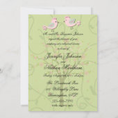 さくらんぼブロッサムバーズリハーサルディナー招待状 招待状 (裏面)