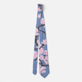 さくらんぼブロッサムパステルパターン ネクタイ (裏面)