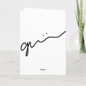 さくらんぼブロッサムパンダ カード (裏面)