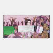 さくらんぼブロッサムピクニック デスクマット (キーボード&マウス)