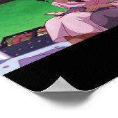 さくらんぼブロッサムピクニック ポスター (角)