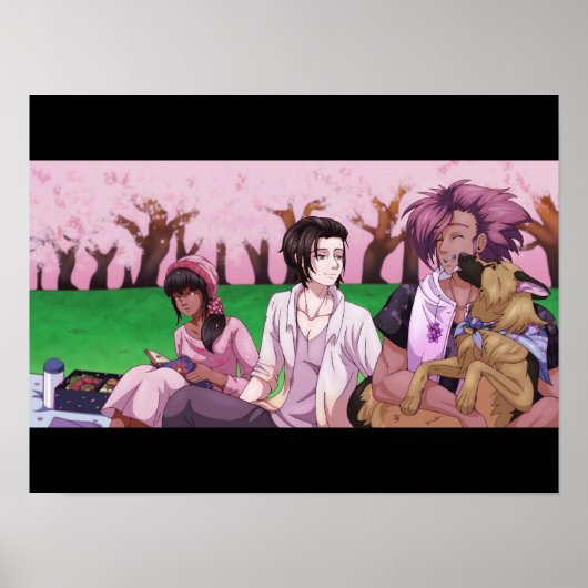 さくらんぼブロッサムピクニック ポスター (正面)