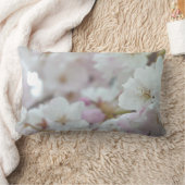 さくらんぼブロッサムピロー春の花ピロー ランバークッション (ブランケット)