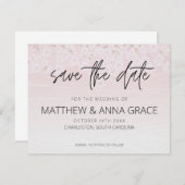 さくらんぼブロッサムピンクと白木 セーブザデート (正面/裏面)