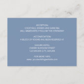 さくらんぼブロッサムピンクダスティブルー結婚ズ詳細 エンクロージャーカード (裏面)