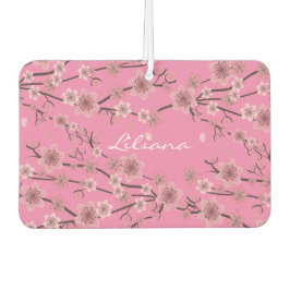 さくらんぼブロッサムピンクネームカー カーエアーフレッシュナー