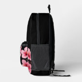 さくらんぼブロッサムピンクブラックモノグラム プリントバックパック (右)