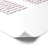 さくらんぼブロッサムピンクホワイト | 結婚s ポスター (角)