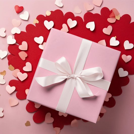 さくらんぼブロッサムピンク包み紙転が ラッピングペーパー