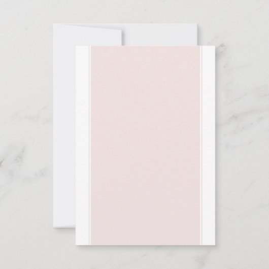 さくらんぼブロッサムピンク結婚フローラのエントリと 出欠カード (裏面)