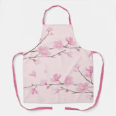 さくらんぼブロッサムピンク エプロン (正面)