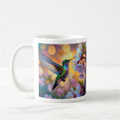 さくらんぼブロッサムファンタジーサンライズハミングバード コーヒーマグカップ (左)
