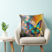 さくらんぼブロッサムファンタジーサンライズバタフライ クッション (椅子)