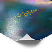 さくらんぼブロッサムファンタジーハミングバード フォトプリント            (角)