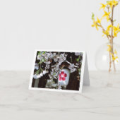 さくらんぼブロッサムフェスティバル カード (黄色い花)