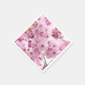 さくらんぼブロッサムフラワーズオン紙ナプキンス スタンダードカクテルナプキン (角)