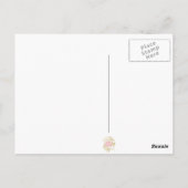 さくらんぼブロッサムフラワーフローラスチルライフ春文字 ポストカード (裏面)