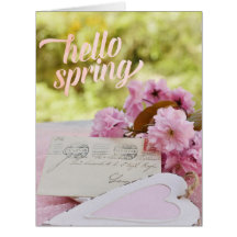 さくらんぼブロッサムフラワーラブレター春文字