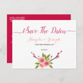 さくらんぼブロッサムフローラ保存日 ポストカード (正面/裏面)