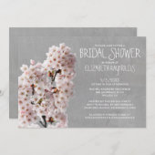 さくらんぼブロッサムブライダルシャワー招待状 招待状 (正面/裏面)